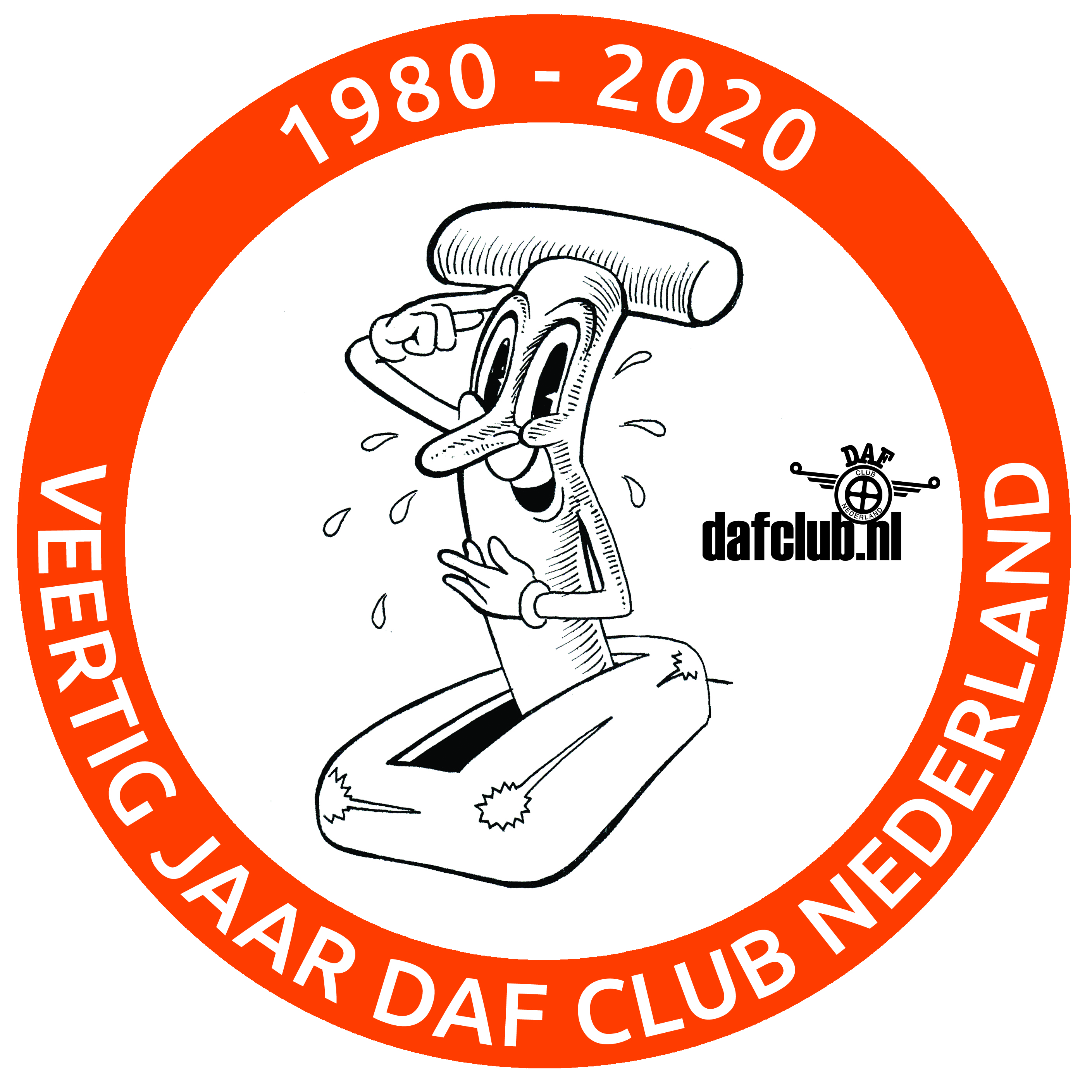 Daf Club Wintertrally Bergie op en bergie af