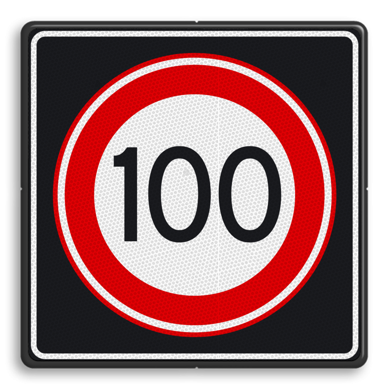 Maximum snelheid terug naar 100 km/h