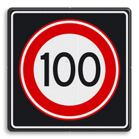 Maximum snelheid terug naar 100 km/h